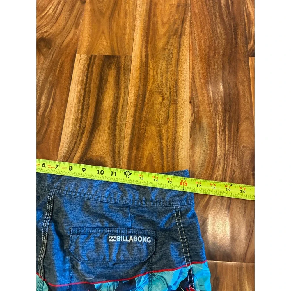 Billabong Originals All Day Board Shorts Mens 32 Floral Tropical Bird Paradise